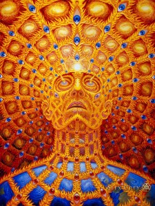 Oversoul by Alex Grey 1997 